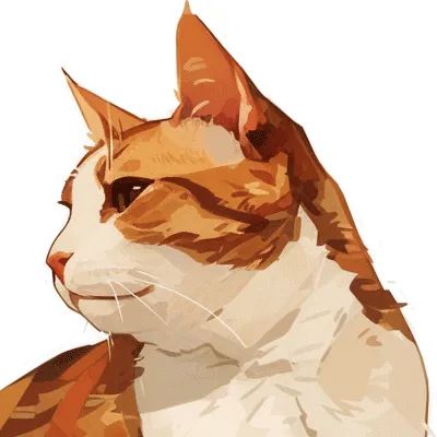 Poppi, a cat with reddish-brown fur and a white bib